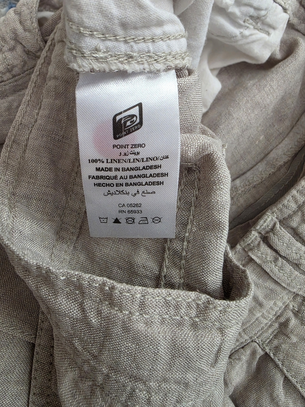 Point Zero Linen Pants - Picture 5 of 15